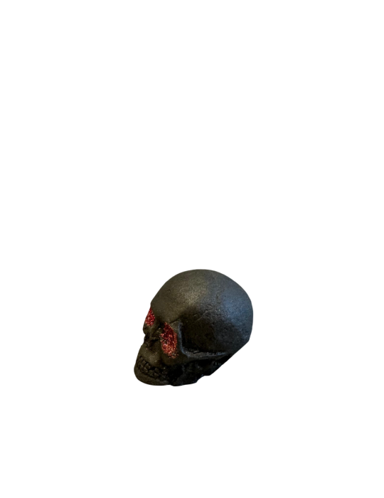 Artística PEQUEÑA FIGURA DE CALAVERA EN PIEDRA VOLCÁNICA del Panza srl