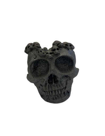 LAVA STONE ASHTRAY SKULL