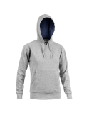 Sweatshirts VIRTUS HOODED SWEATSHIRT GREY from SOCIM