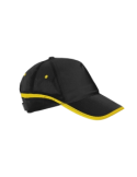 Accessori BERRETTO TESA PRECURVA NERO RIF. GIALLO della GUANTIFICIO...