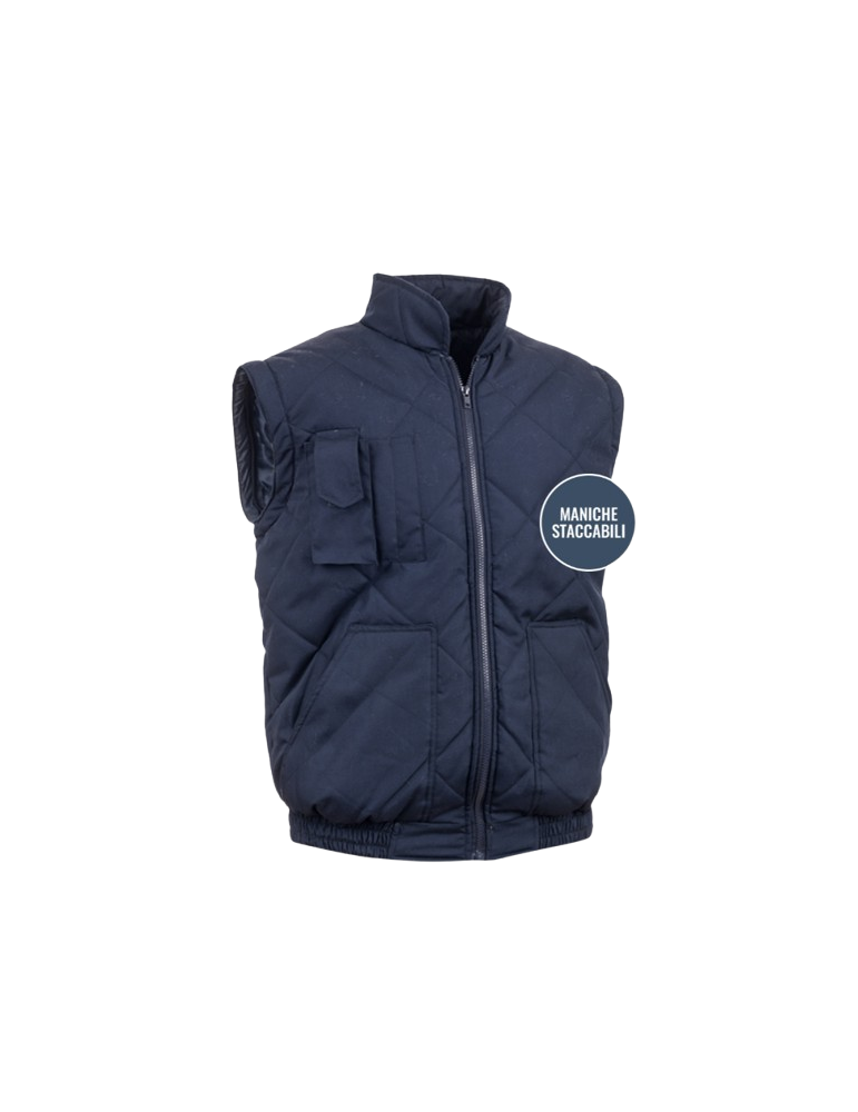 Veste Sottozero Super Marte SOCIM bleu marine