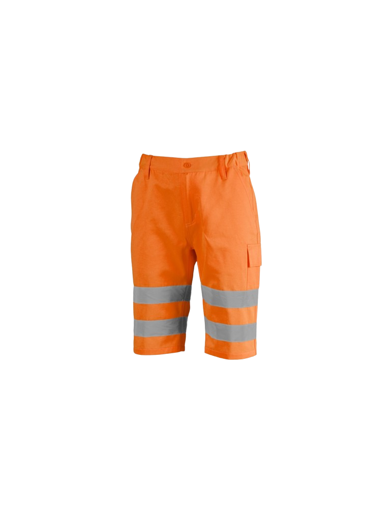 Pantalones cortos bermudas de alta visibilidad SOCIM naranja Sottozero