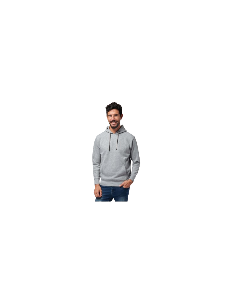 Sweat à capuche gris Logica avec poche