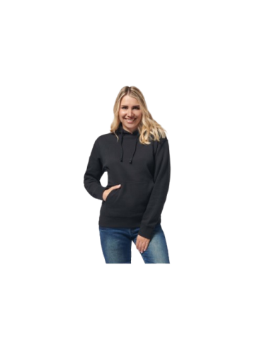 Black Logica hoodie with pocket