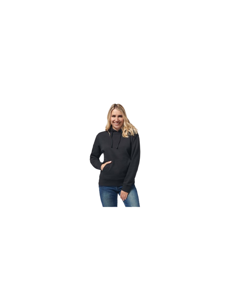 Black Logica hoodie with pocket