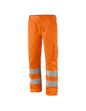 PANTALONE ALTA VISIBILITA ARANCIONE  POL/COT CON TASCHE