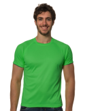 T-shirt QUICKDRY4 100% poliestere Logica verde