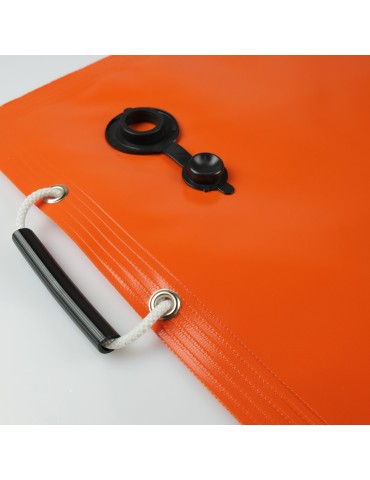 Leere PVC-Wiegebeutel mit Deckeldimmer. 40x60 cm (PACKUNG 5 PCS.) 2