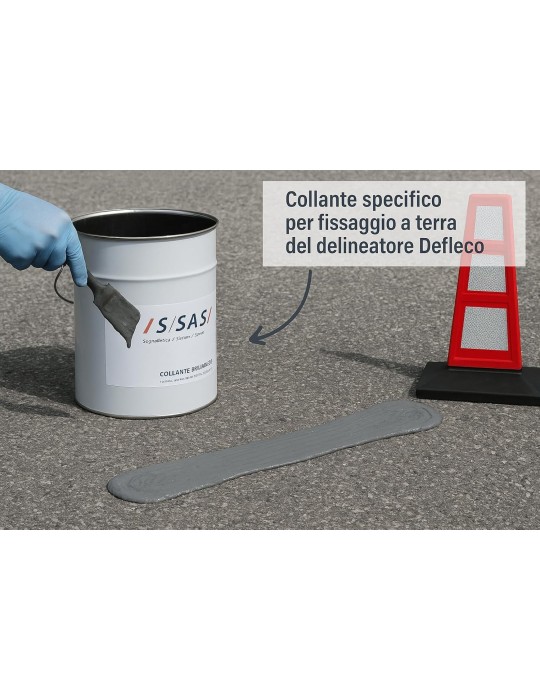 Accesorios y complementos Adhesivo para delineador de carretera defleco (...