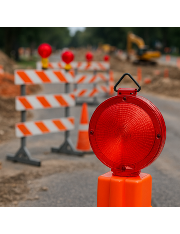 Clignotant « un » rouge uni 2