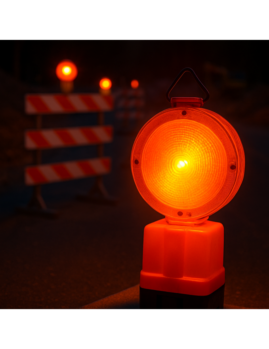 Dispositivi luminosi Lampeggiatore " one " rosso fisso della Sisas
