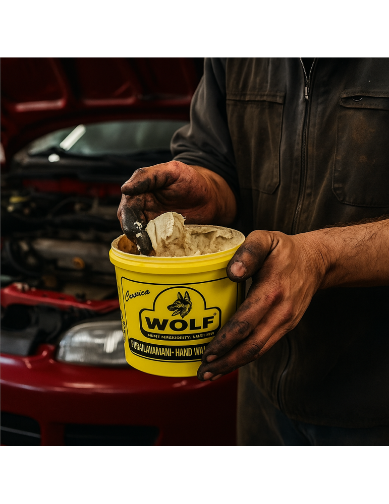 CARTA E DETERGENTI Pasta lavamani wolf kg 1 della GUANTIFICIO SENESE