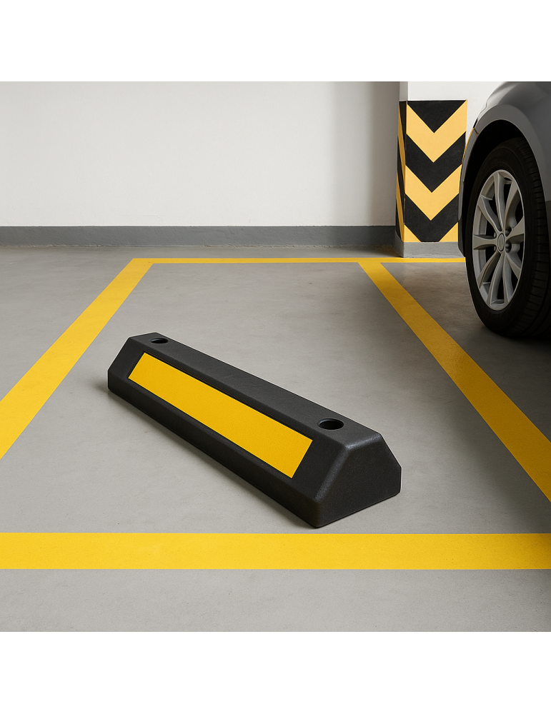 Dispositivi di delimitazione Delimitatore di parcheggio in gomma 35...