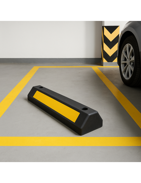 Dispositivi di delimitazione Delimitatore di parcheggio in gomma 35...
