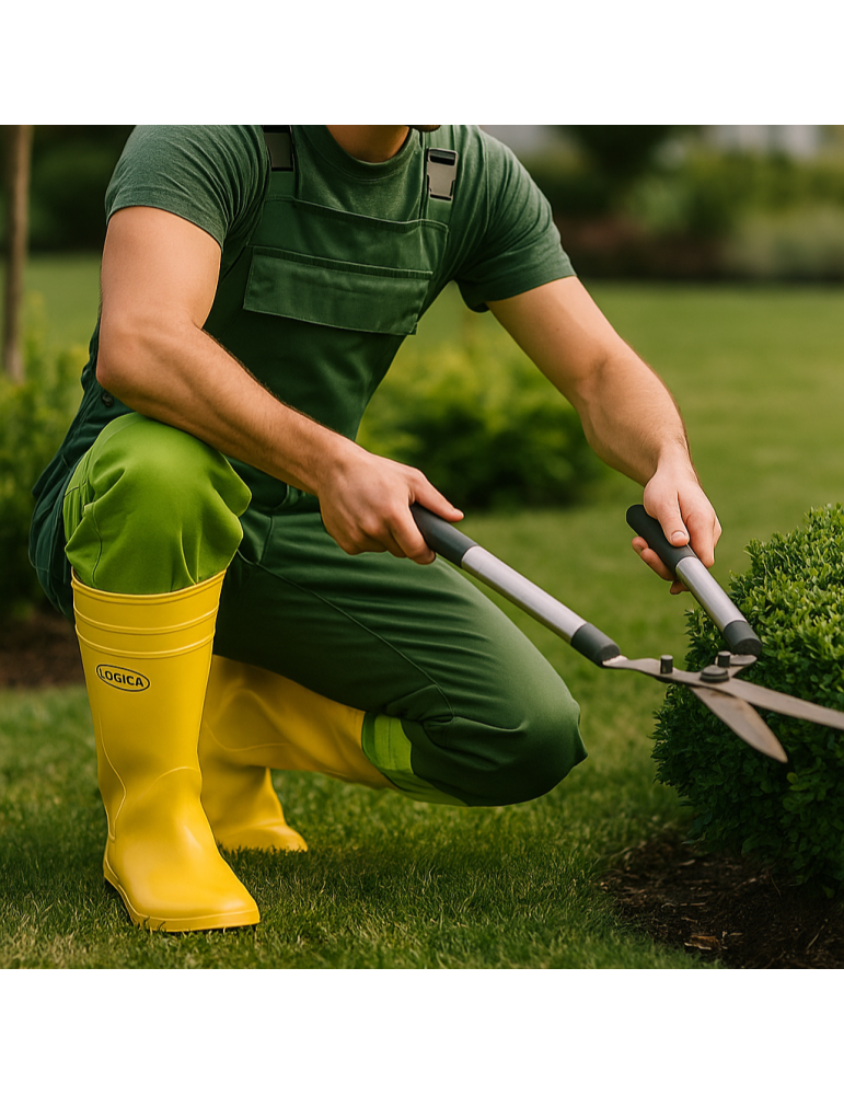 Stivali Stivale antinfortunistico pvc giallo della GUANTIFICIO SENESE