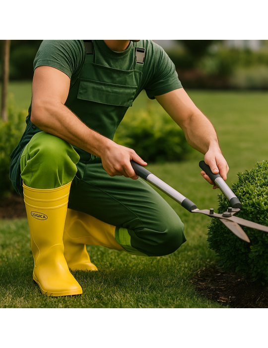 Stivali Stivale antinfortunistico pvc giallo della GUANTIFICIO SENESE