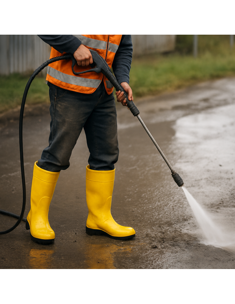 Boots Yellow pvc safety boot of GUANTIFICIO SENESE