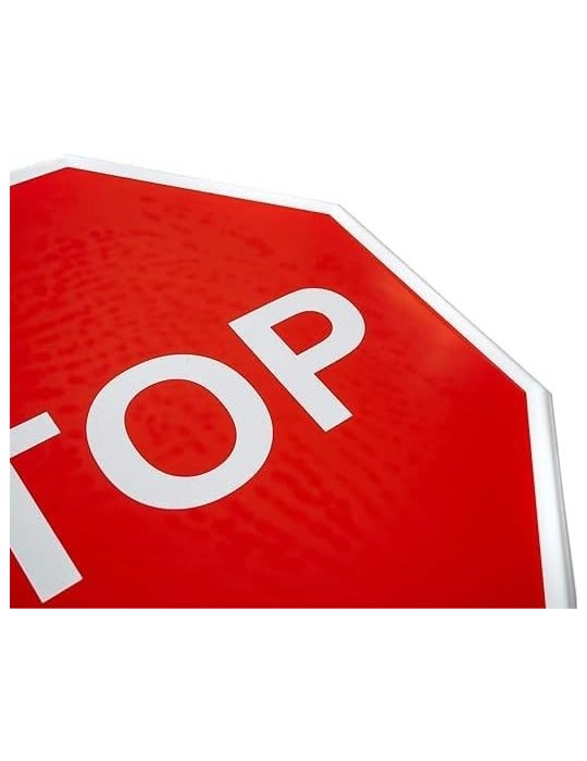 Señalización permanente de ancho octágono. Chapa de 60 cm clase 2...