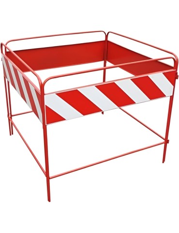 Zaunbarriere für Kanaldeckel der Klasse 1 100x100 2