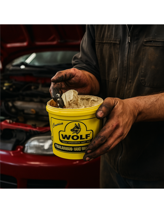 PAPIER ET DÉTERGENTS Pomme à lavage des mains Wolf kg 4 de GUANTIFICIO SENESE