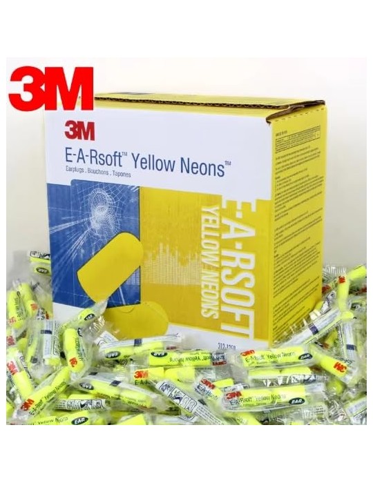 Tapones para los oídos, tapones Bilsom, paquete. 200 pares de GUA...