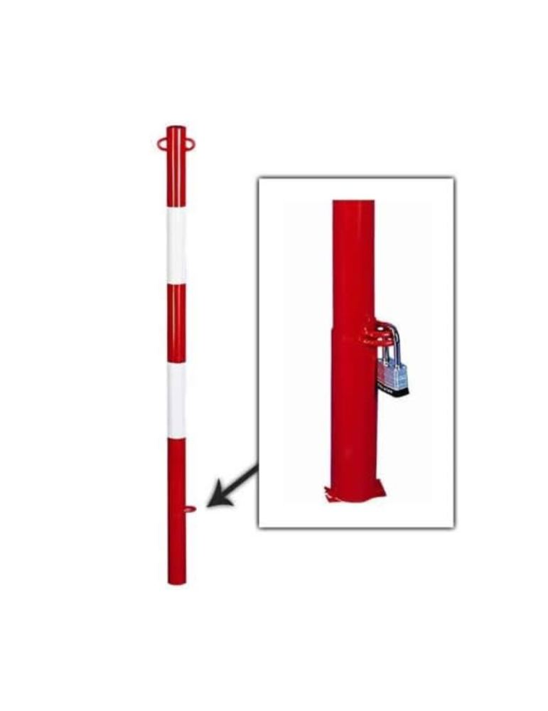 Dispositivi di delimitazione Canotto ad innesto a scomparsa per mur...