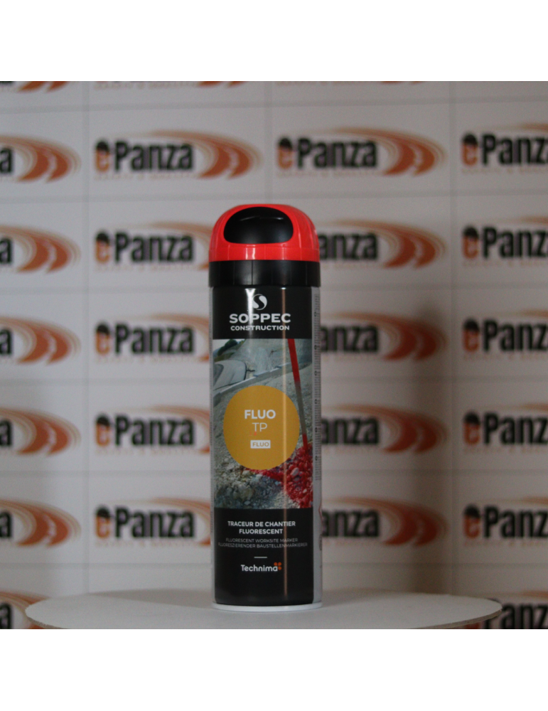 Horizontal markings Fluorescent red construction site marker,...