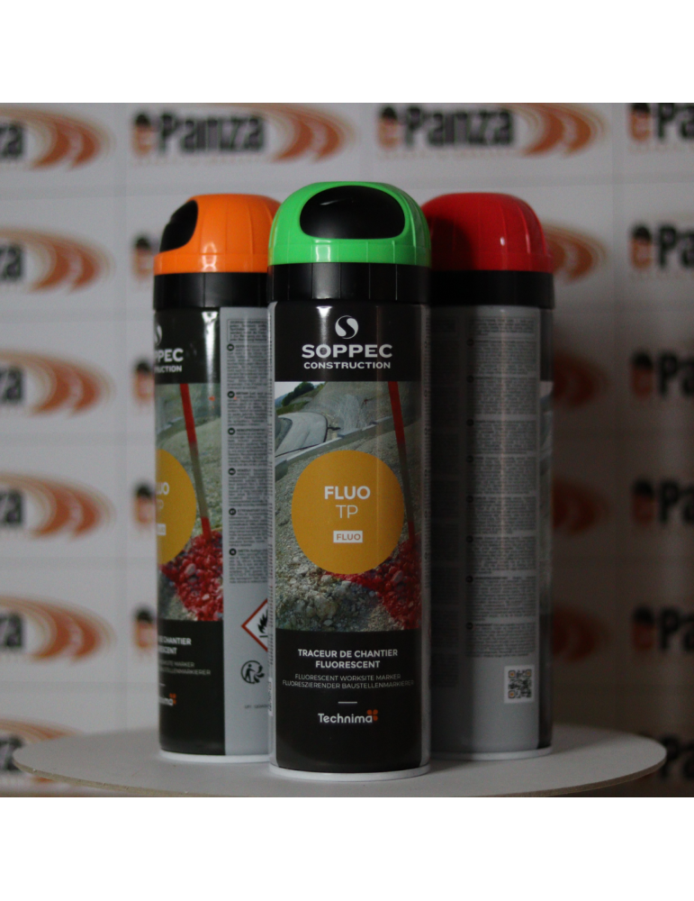 500 ml grünes Sisas fluoreszierendes Sprüh-Tracer auf Baustellen, geeignet für den Einsatz in Verkehrsschildern