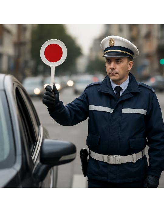 Zubehör und Ergänzungen Signalpaddel Durchmesser 150 mm - r...