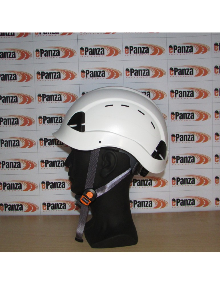 Work helmets VENTILATED HELMET IN ABS WITH WHITE CHIN of the ...