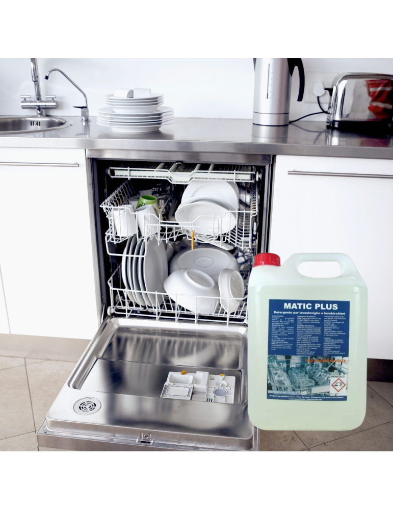 PAPER & DETERGENTS Liquid detergent for dishwasher 6 kg of the ...