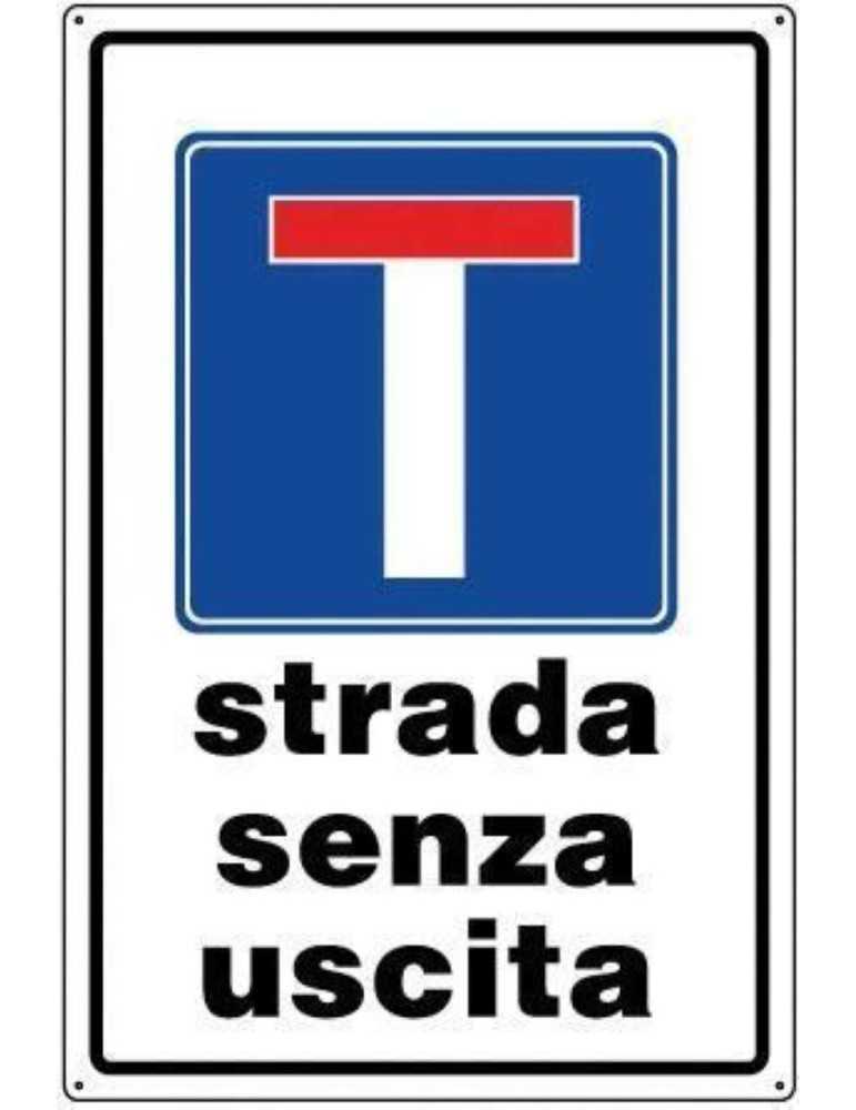 Cartel plano de aluminio 300x200