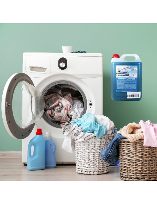 PAPER AND DETERGENTS Liquid detergent for washing in washing machines