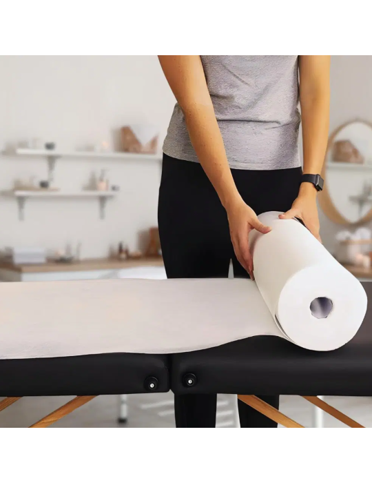 PAPEL Y DETERGENTES La hoja médica mide 60 cm, paquete de 6 piezas ...