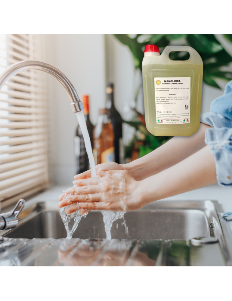 PAPIER ET DÉTERGENTS Manolinda liquide lavage pour les mains de CART...