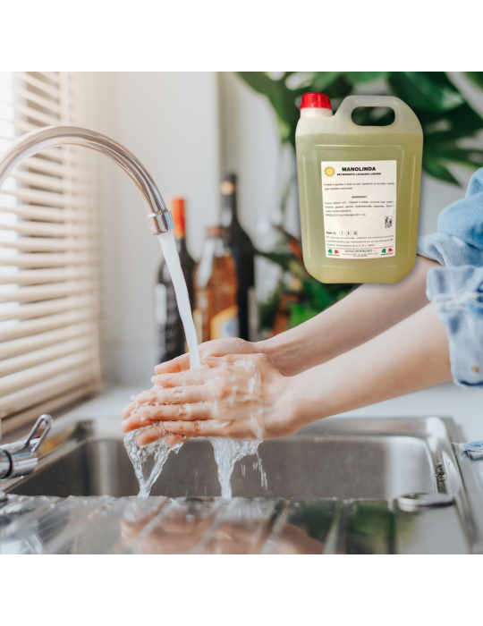 PAPIER ET DÉTERGENTS Manolinda liquide lavage pour les mains de CART...