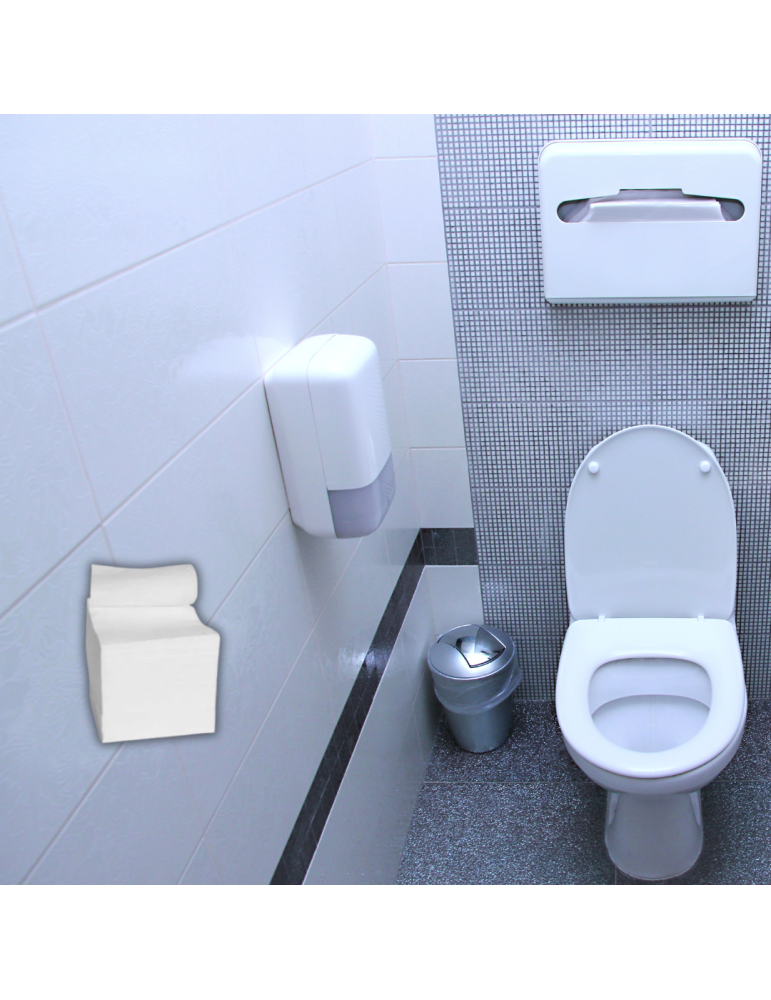 PAPIER ET DÉTERGENTS Papier toilette en carton. Entrelacés 9000 pièces des...