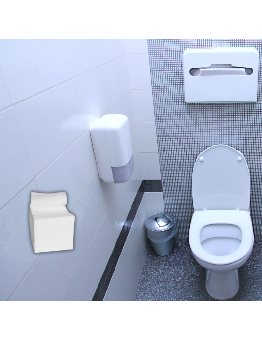 PAPIER UND WASCHMITTEL Pappe, Toilettenpapier. 9000 Stück der...