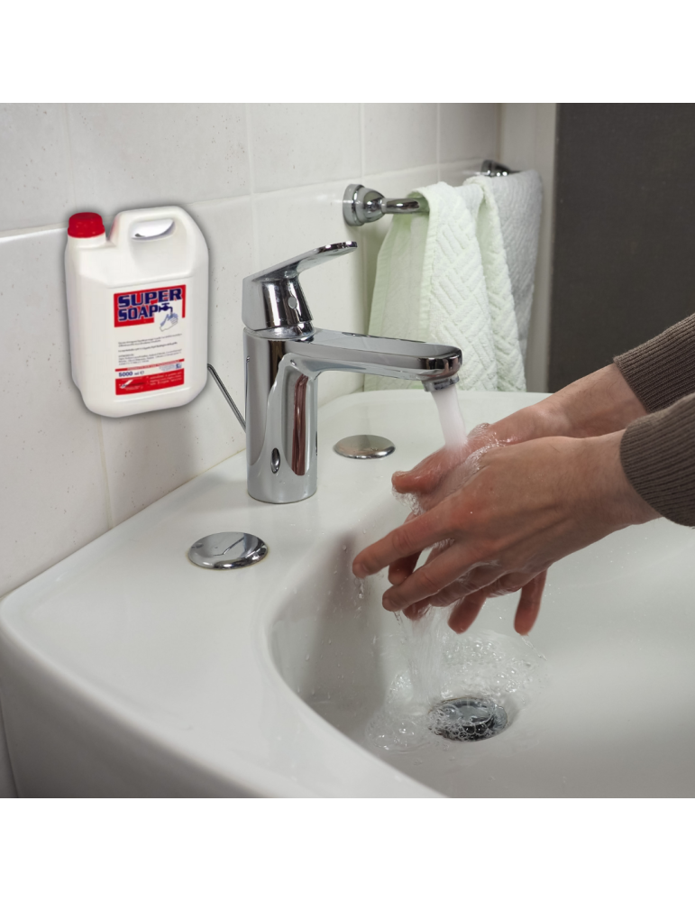 PAPER & DETERGENTS jabón líquido de 5 litros de GUANTIFICIO SENESE