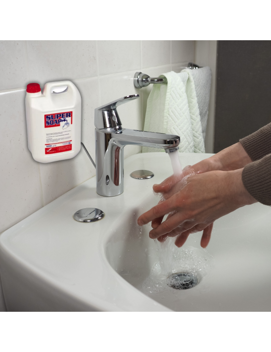 PAPIER & DÉTERGENTS savon liquide de 5 litres de GUANTIFICIO SENESE