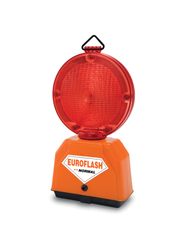 Clignotant « euroflash » avec LED rouge fixe double batterie 2