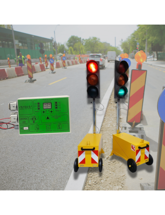 Lighting devices LED traffic light control unit for traffic light system...