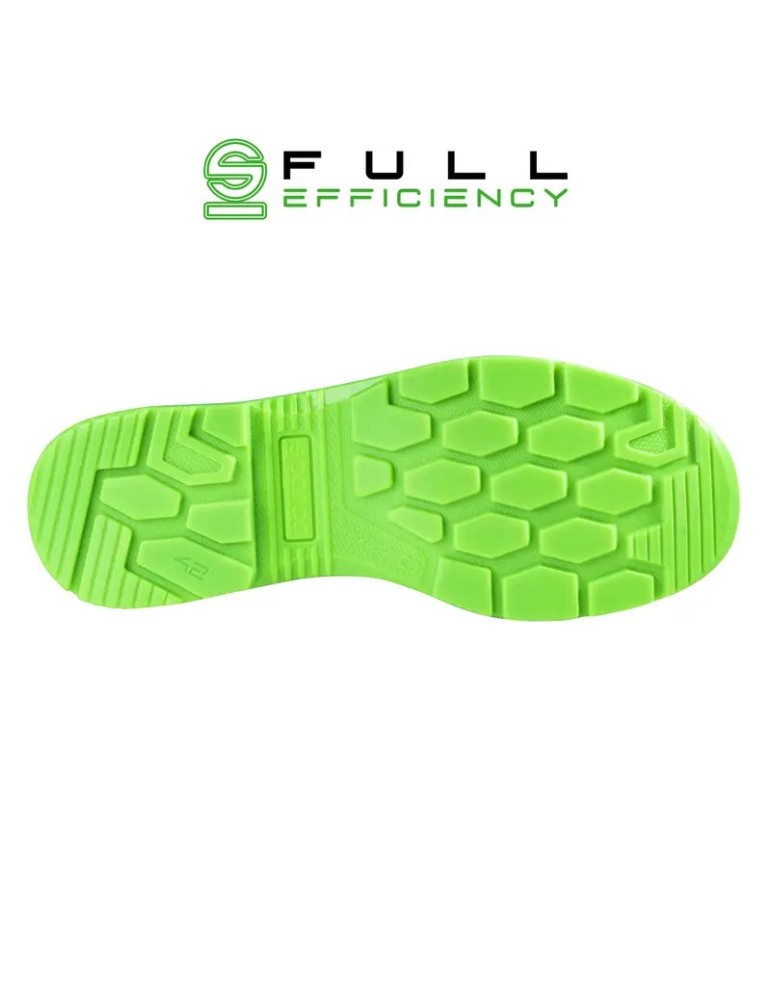 Scarpa bassa antinfortunistica Sparco Jody nera e verde ESD S3S SR FO