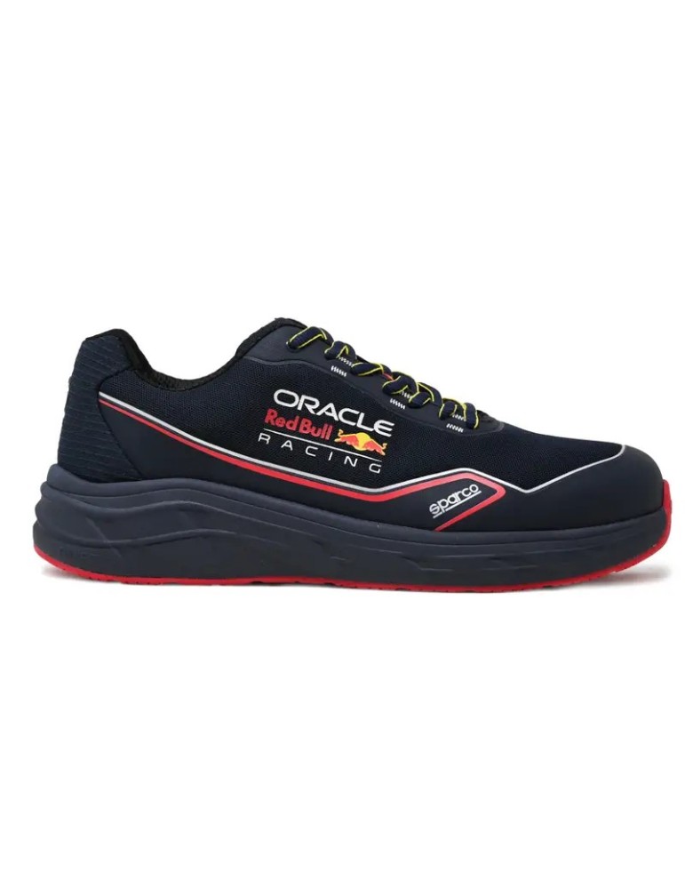 Scarpa bassa antinfortunistica Sparco Milton blu e rossa ESD S1PS SR HRO