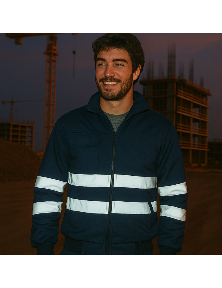 Jackets - jackets - vests Winter jacket with "Explorer" bands from the ...