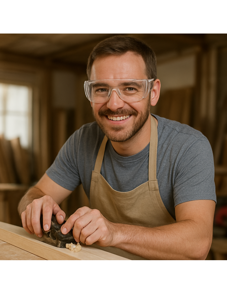 Safety glasses Overlapping goggles from the GUANTIFICIO SE...