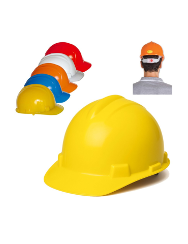 Logica yellow helmet in pvc 2