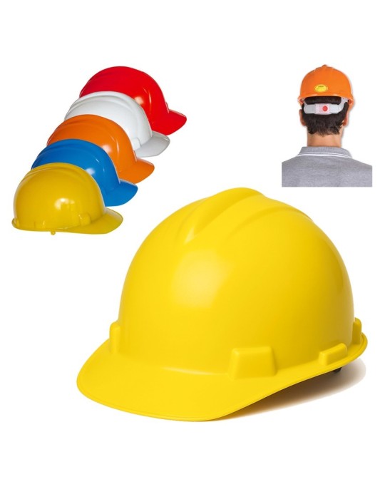 Casco lógico de PVC blanco