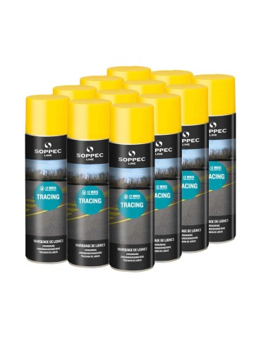 Vernice traccialinee spray Sisas gialla 2