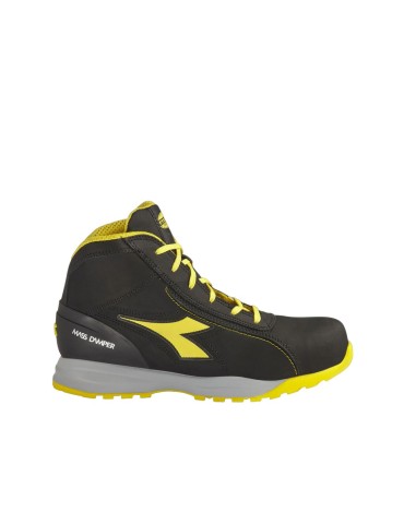 Scarpe antinfortunistiche Glove dark  black/yellow fluo